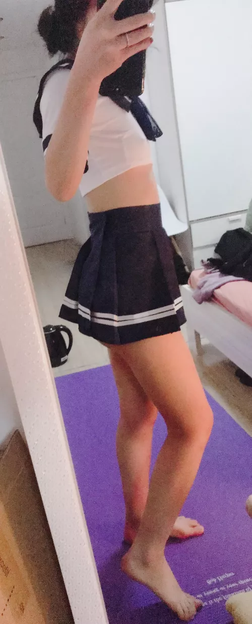 Innocent schoolgirl 😇