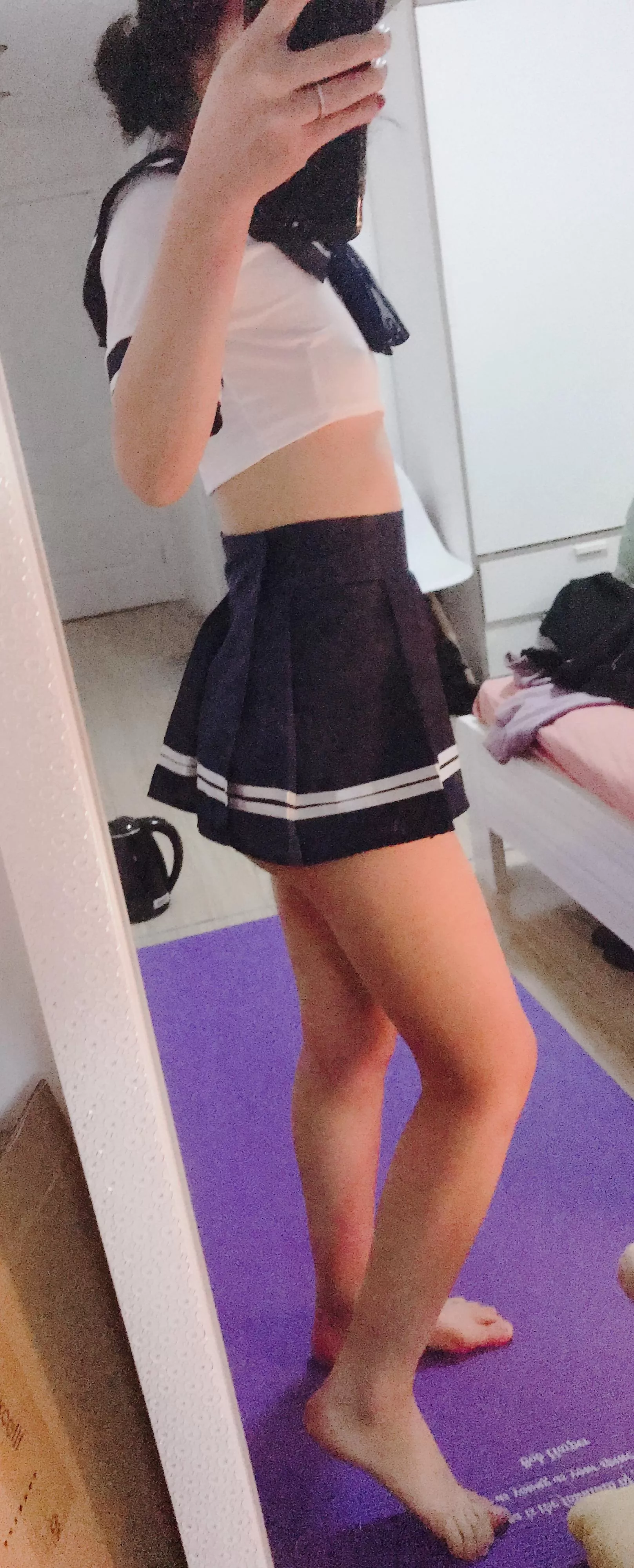 Innocent schoolgirl 😇
