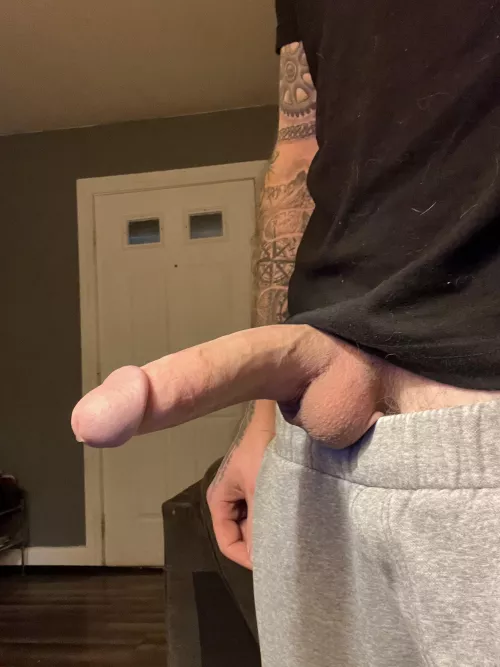 Lick the precum for me