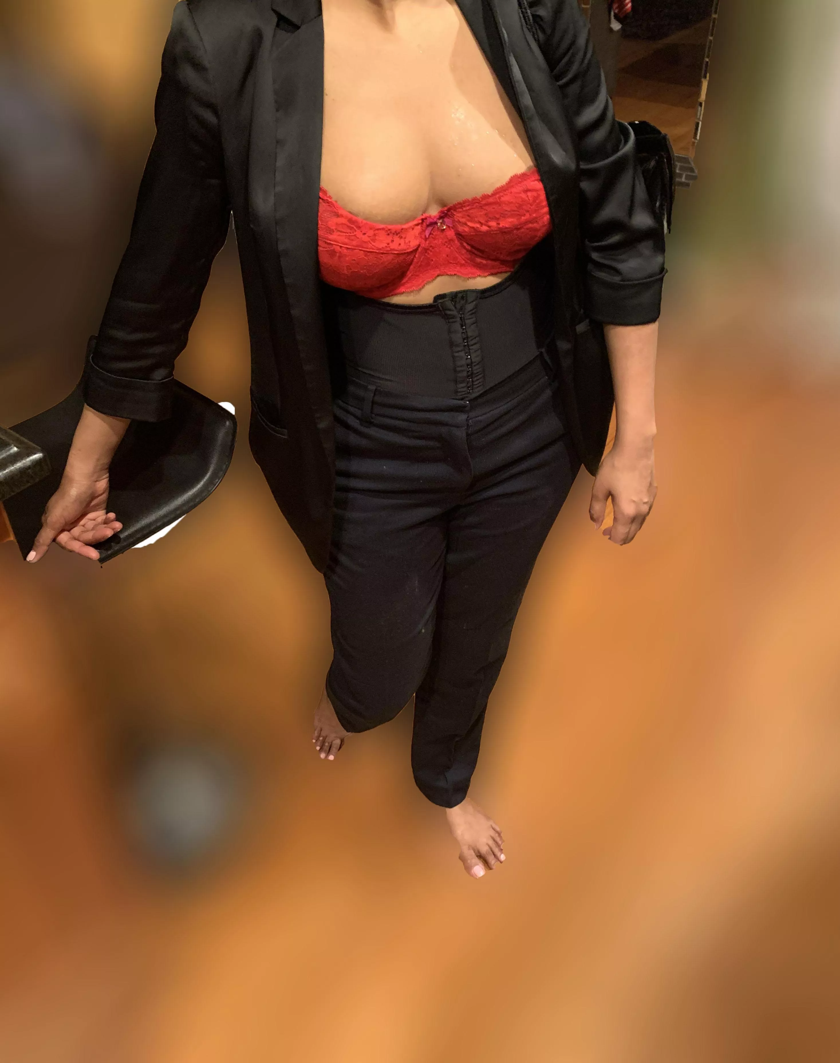 my job interview outfit...hope I impressed them :)