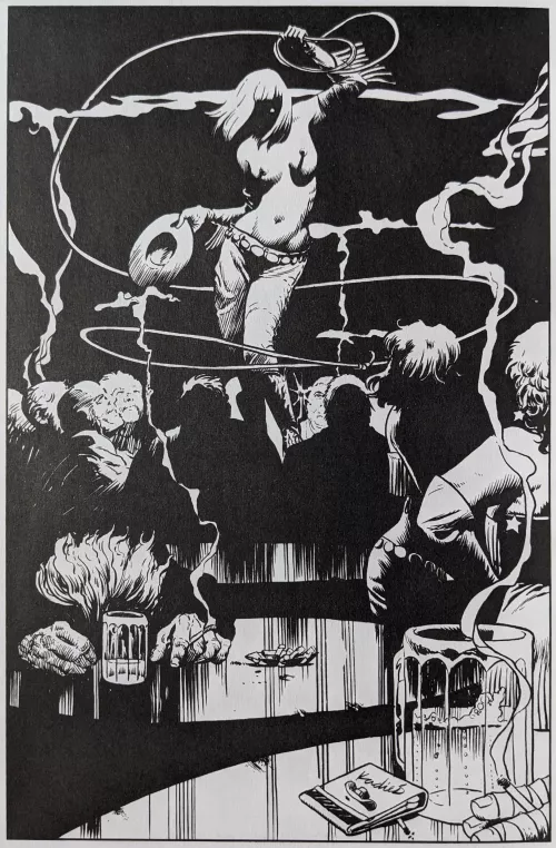Paul Chadwick cover gallery piece [Sin City: The Big Fat Kill #1 (of 5) November 1994]