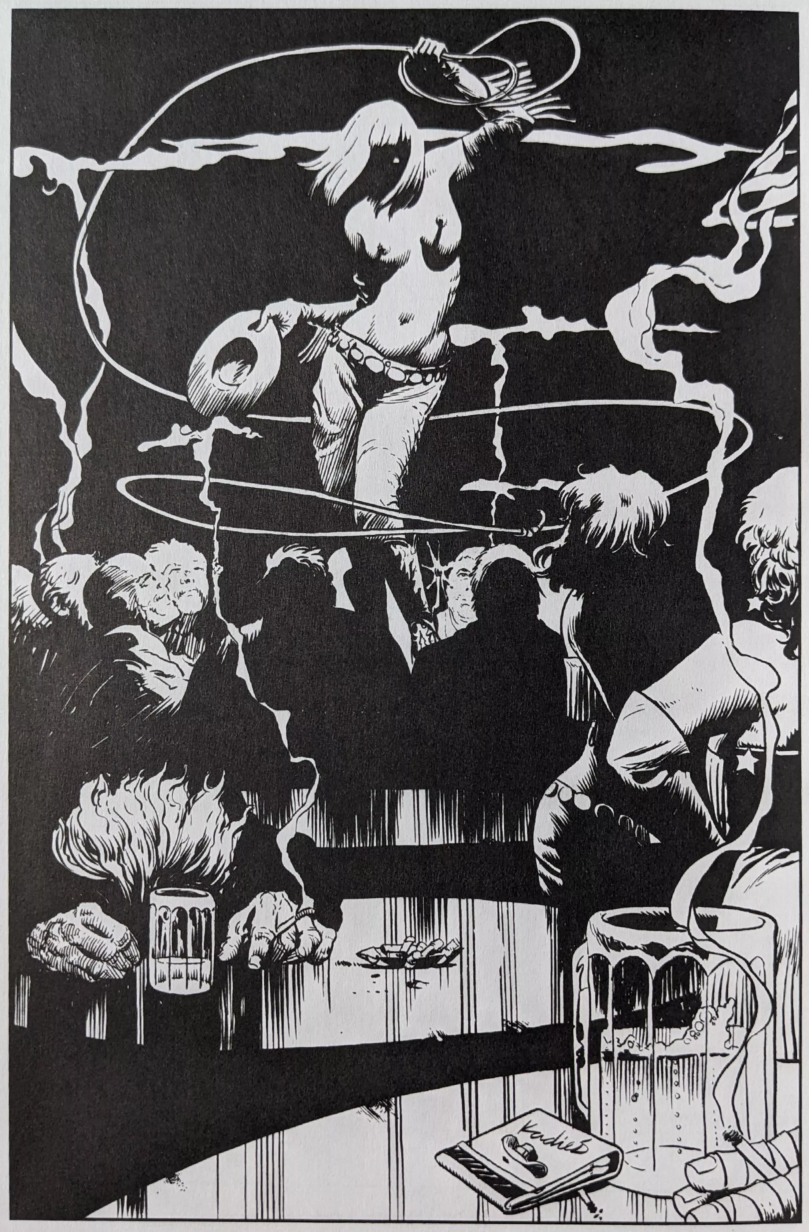 Paul Chadwick cover gallery piece [Sin City: The Big Fat Kill #1 (of 5) November 1994]