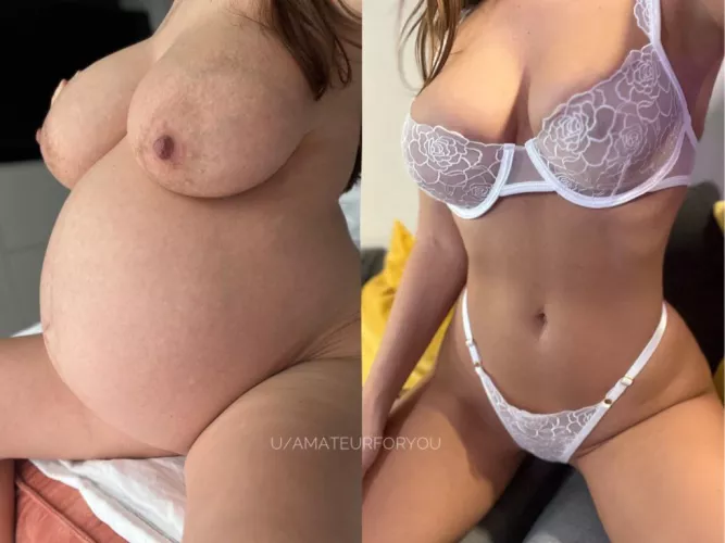 Preggo or not? Which one is more fuckable?😈