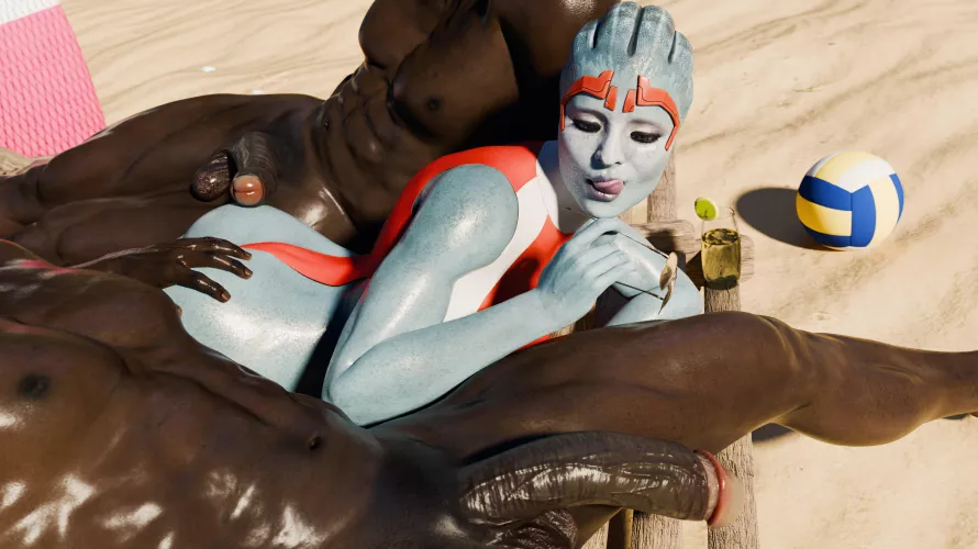 Samara at the beach (Sfmlover22)