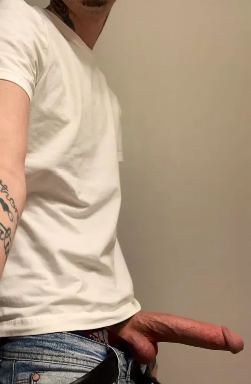 Skinny boy...fat dick.