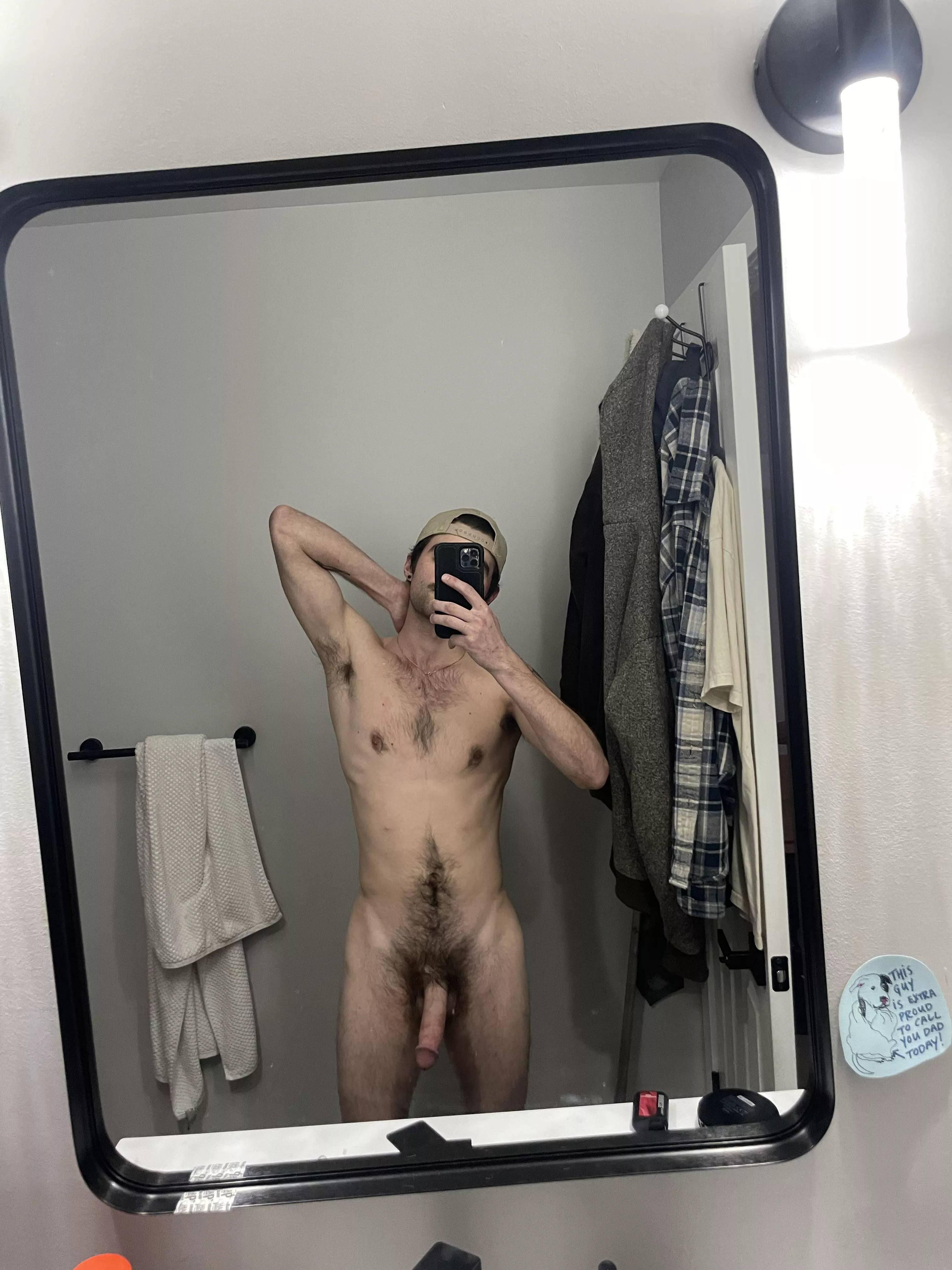 Skinny dudes are always packin 