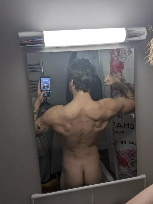 Squats are paying off , don't you think? 