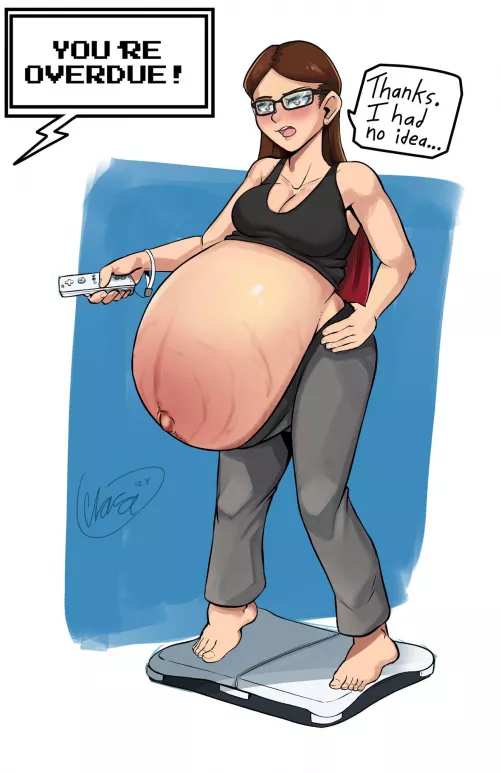 Wii Fit is ruthless (@ClarasPregs)