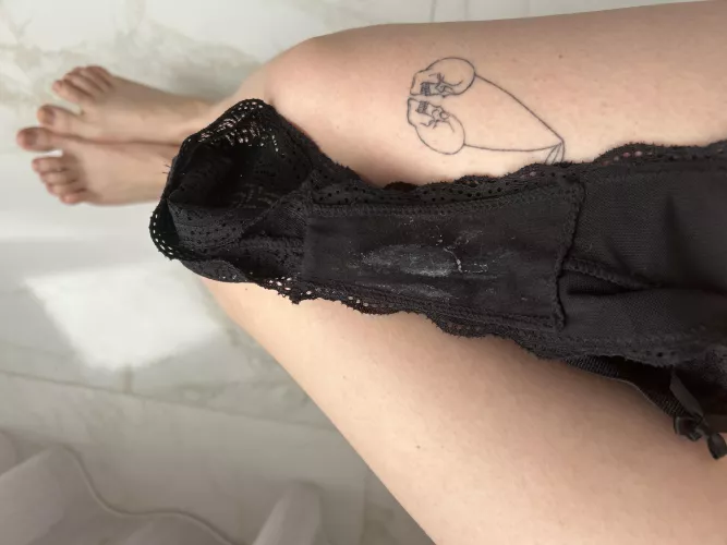 Will you stick your head in my dirty panties between my legs?