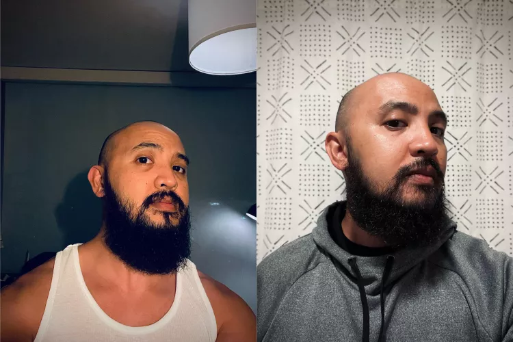 Beard was getting a little intense 😂 