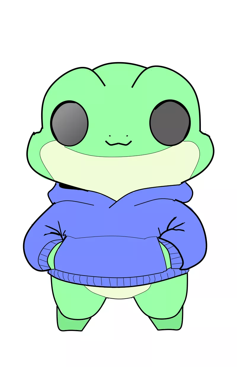 coloured frogsona looks like sans