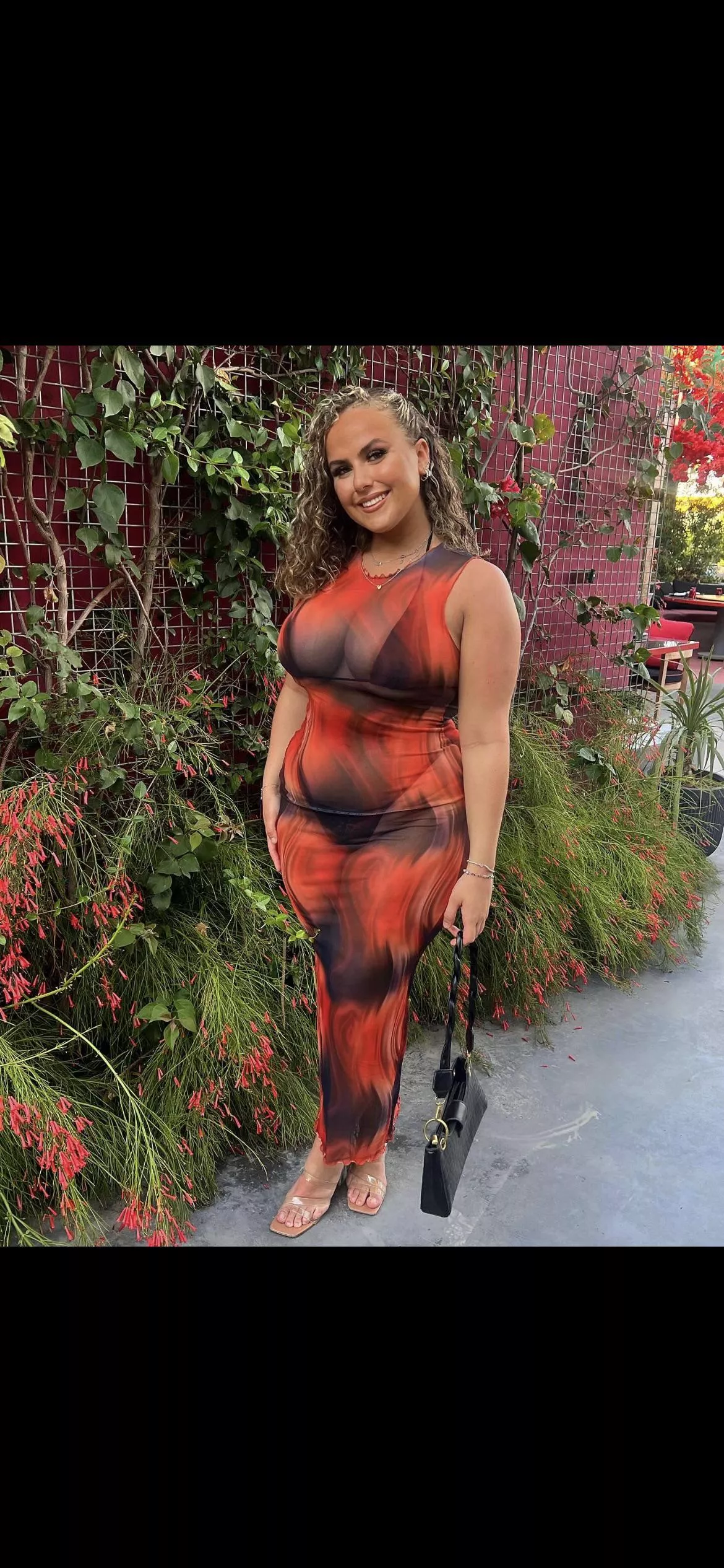 Dress doesn’t cover much 