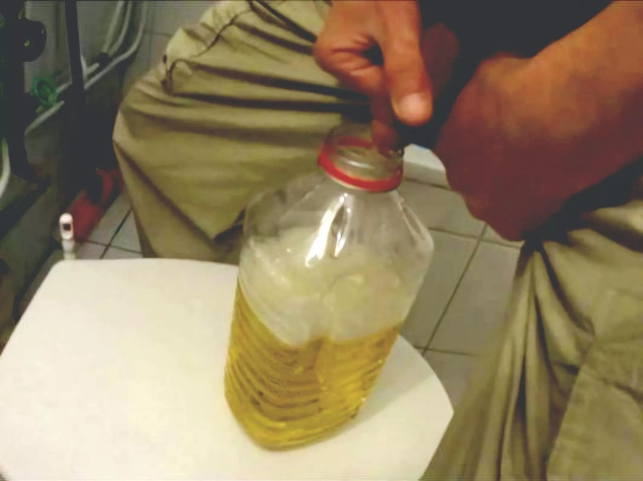 Ever piss in a bottle after someone? Or take a bottle that someone has?