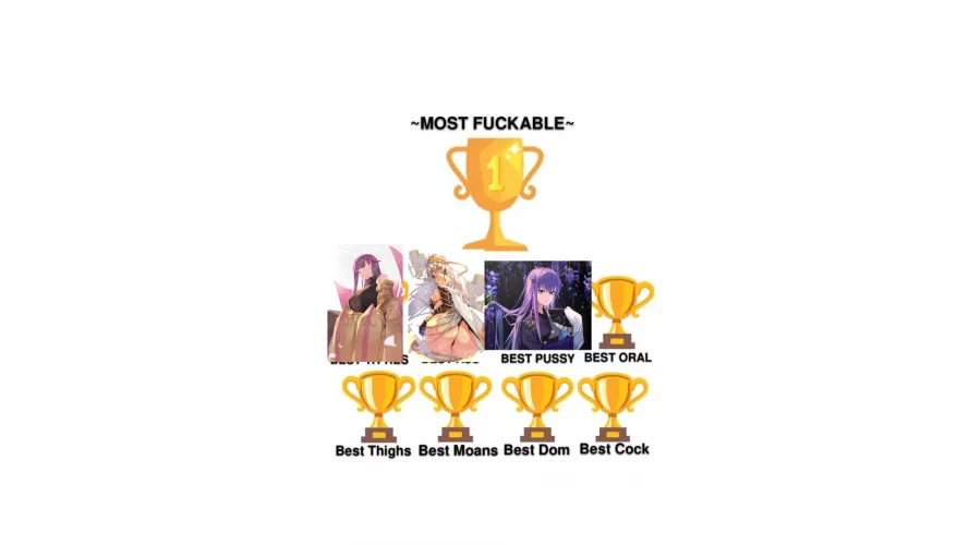 grail whores tourney #4 best oral /who gives the best head (new rules added in comments)