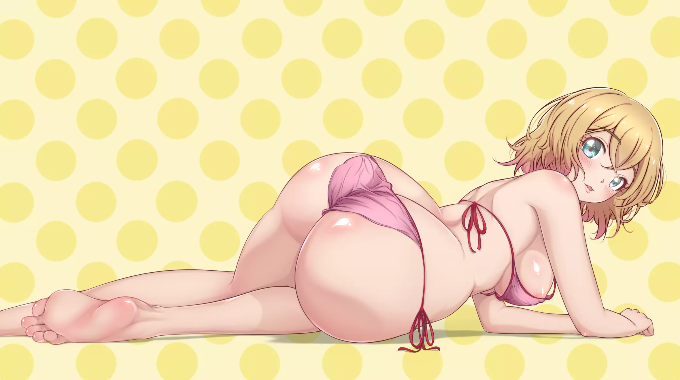 Nanami Mami Wearing Mizuhara's Bikini (Rent A Girlfriend)