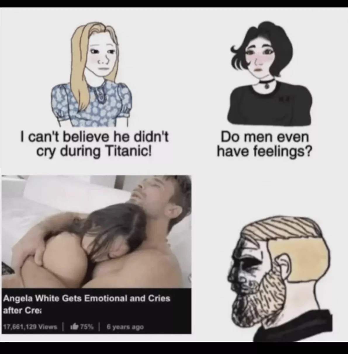 Seriously her scene white him hits different