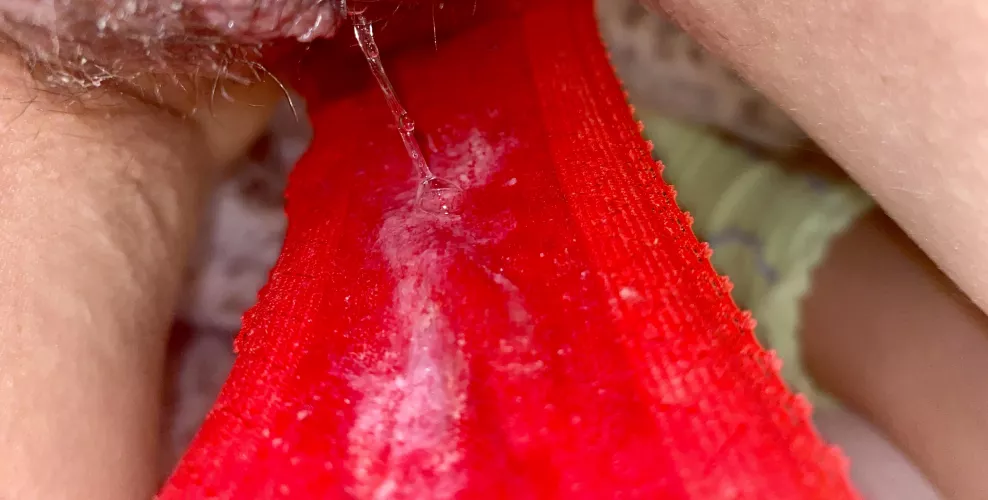 She’s forever wet 😌