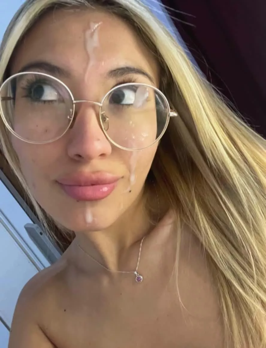 told him not to get cum on my glasses