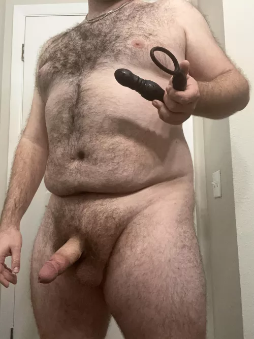 Toys just make everything more fun. Now, is this going in you or me first? 😈