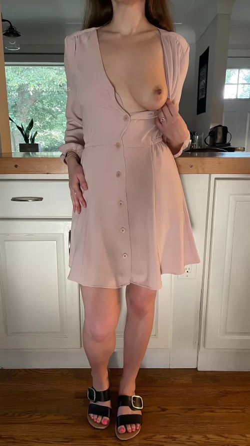 Unbutton me all the way