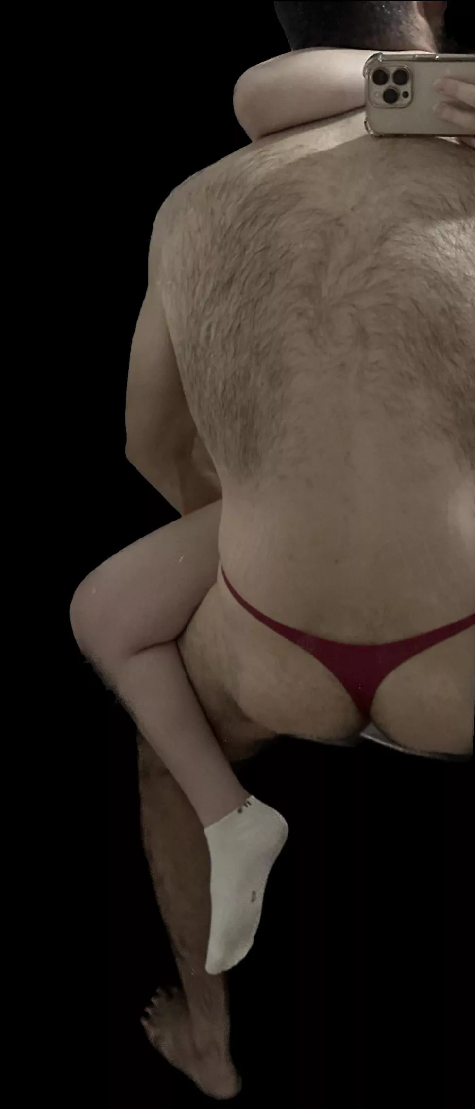 Allowed him to fill me up balls deep when he agreed to wear a thong, would you be a good boy and do what i say?