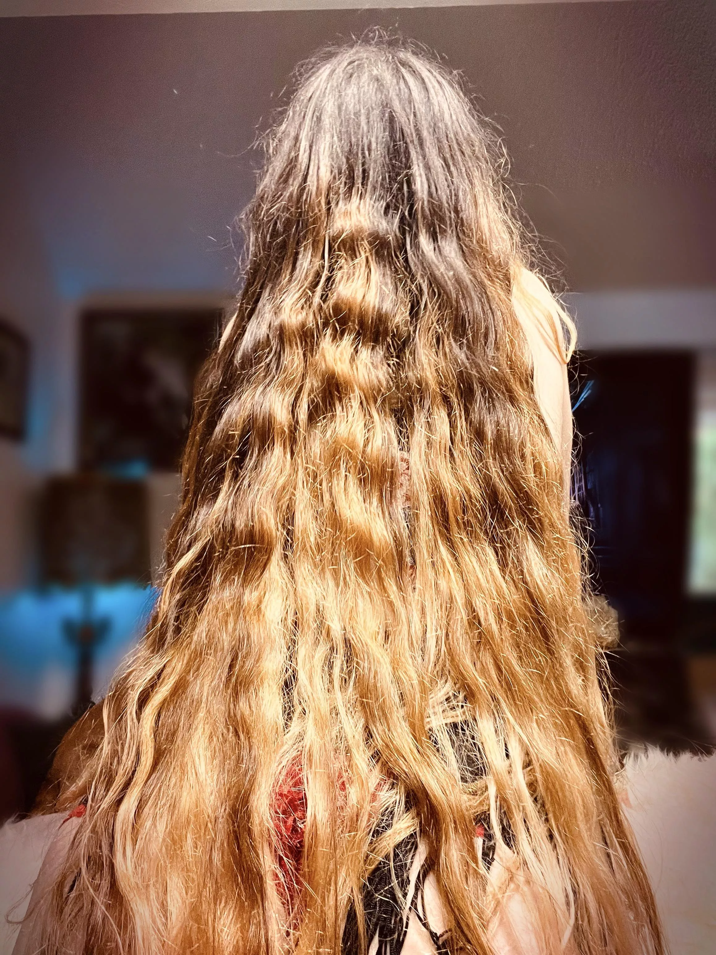 Can you guess how long my hair is?