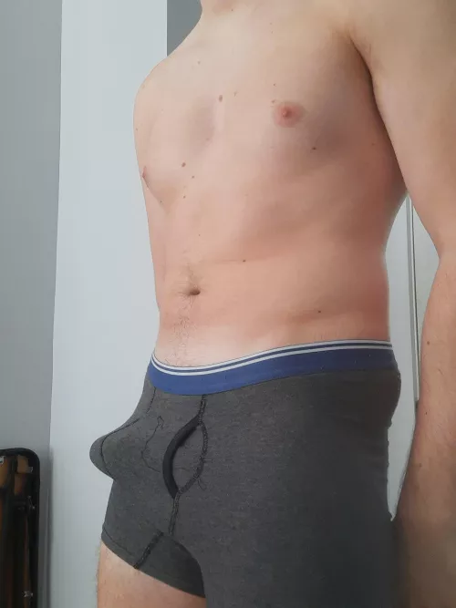 Care to pull them down with your mouth?