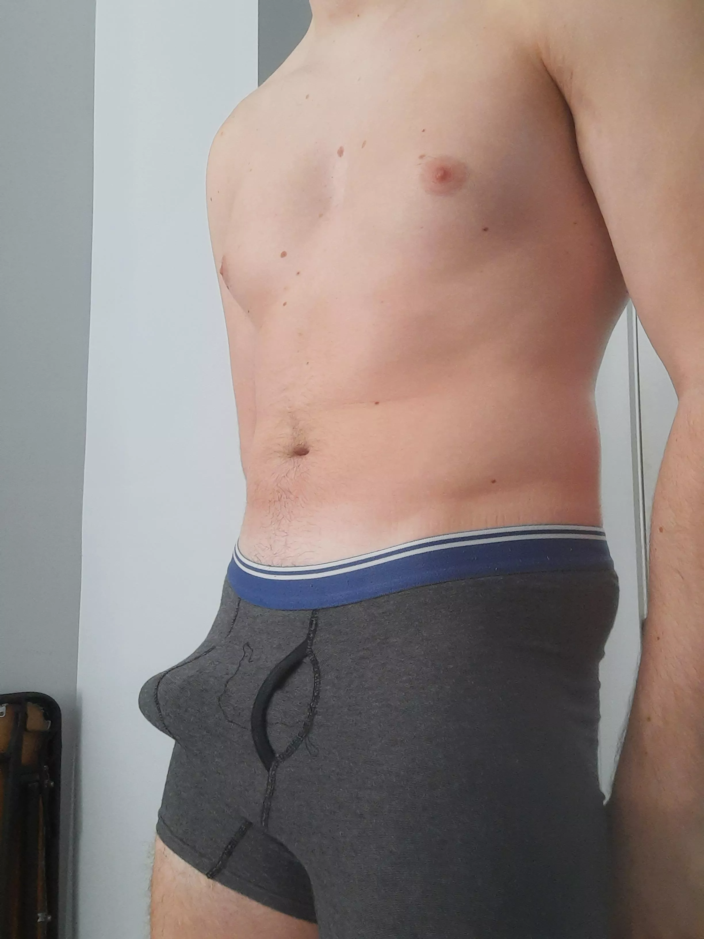 Care to pull them down with your mouth?