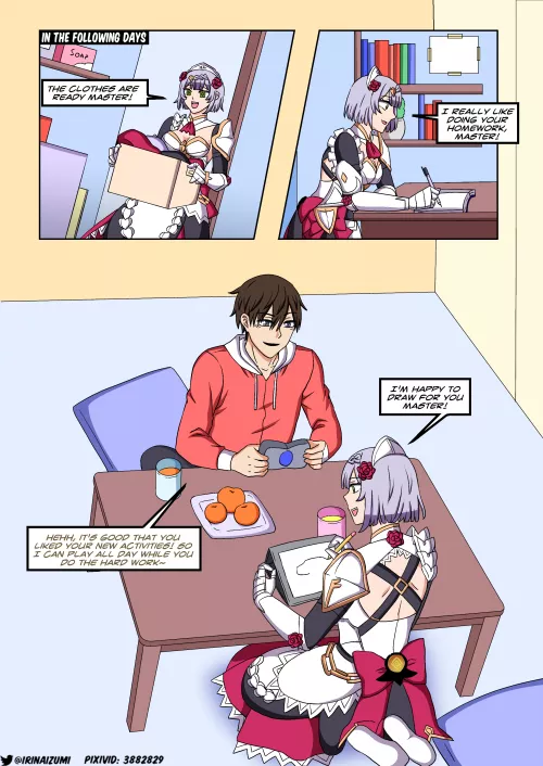 Girl is hypnotized to cosplay and behave like the character