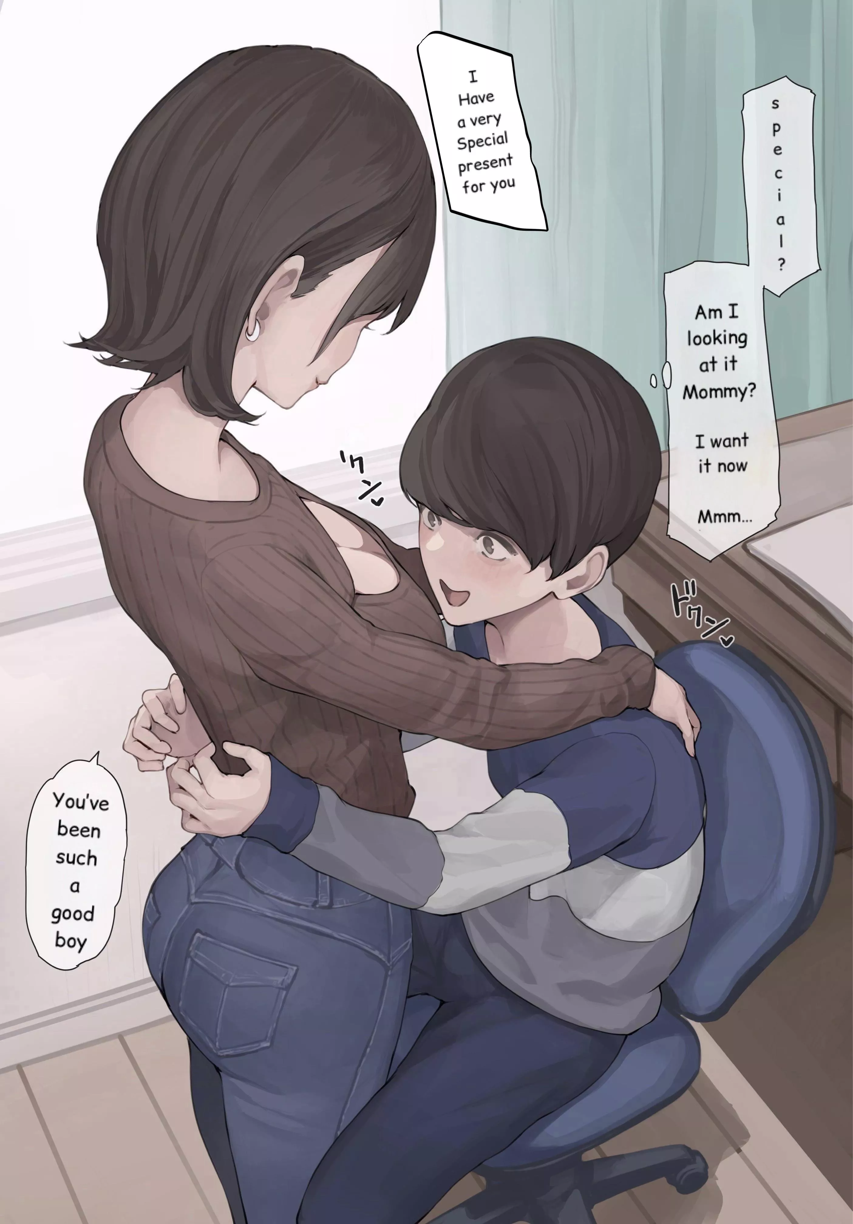 Good boys deserve a special present