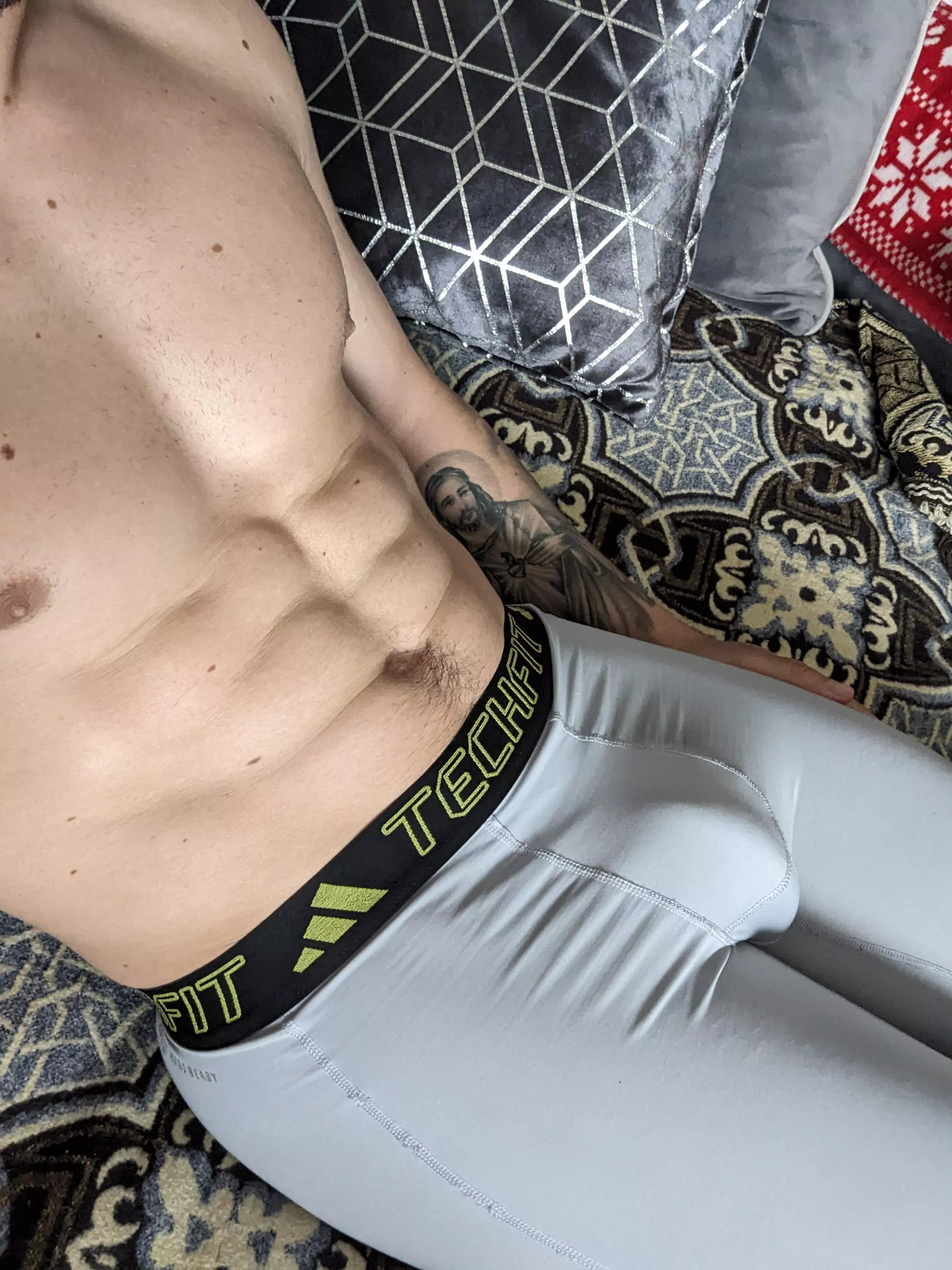 Got to keep him comfy ...