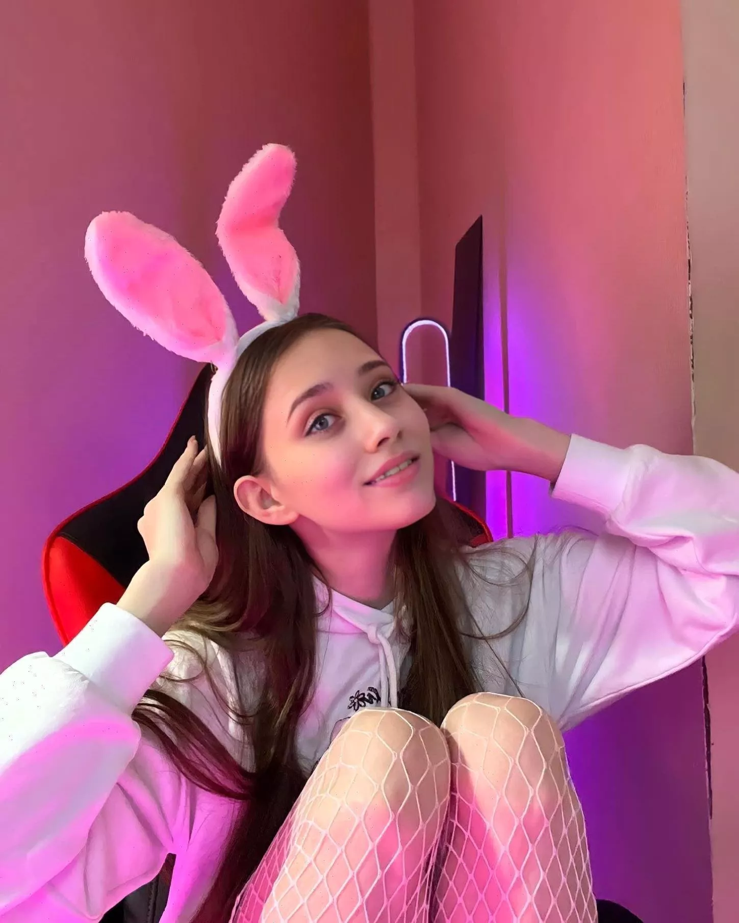 Little rabbit with a high drive