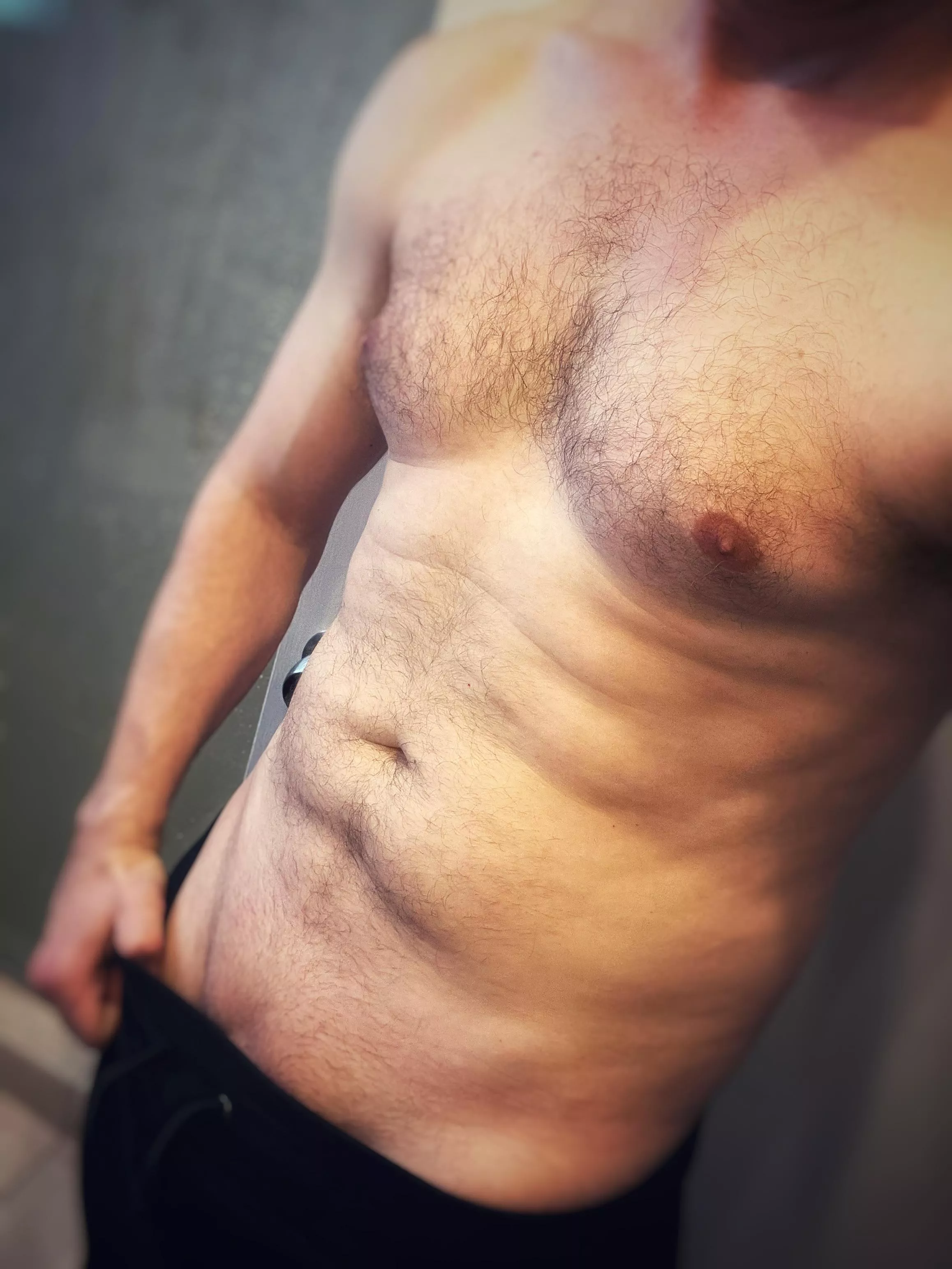 Neighborhood dad, after some yard work. 