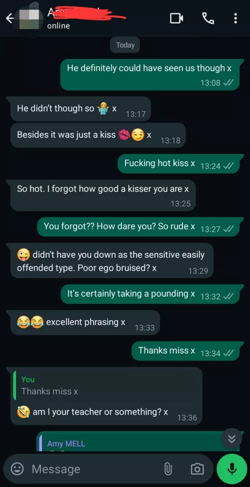 Someone's naughty sexting wife