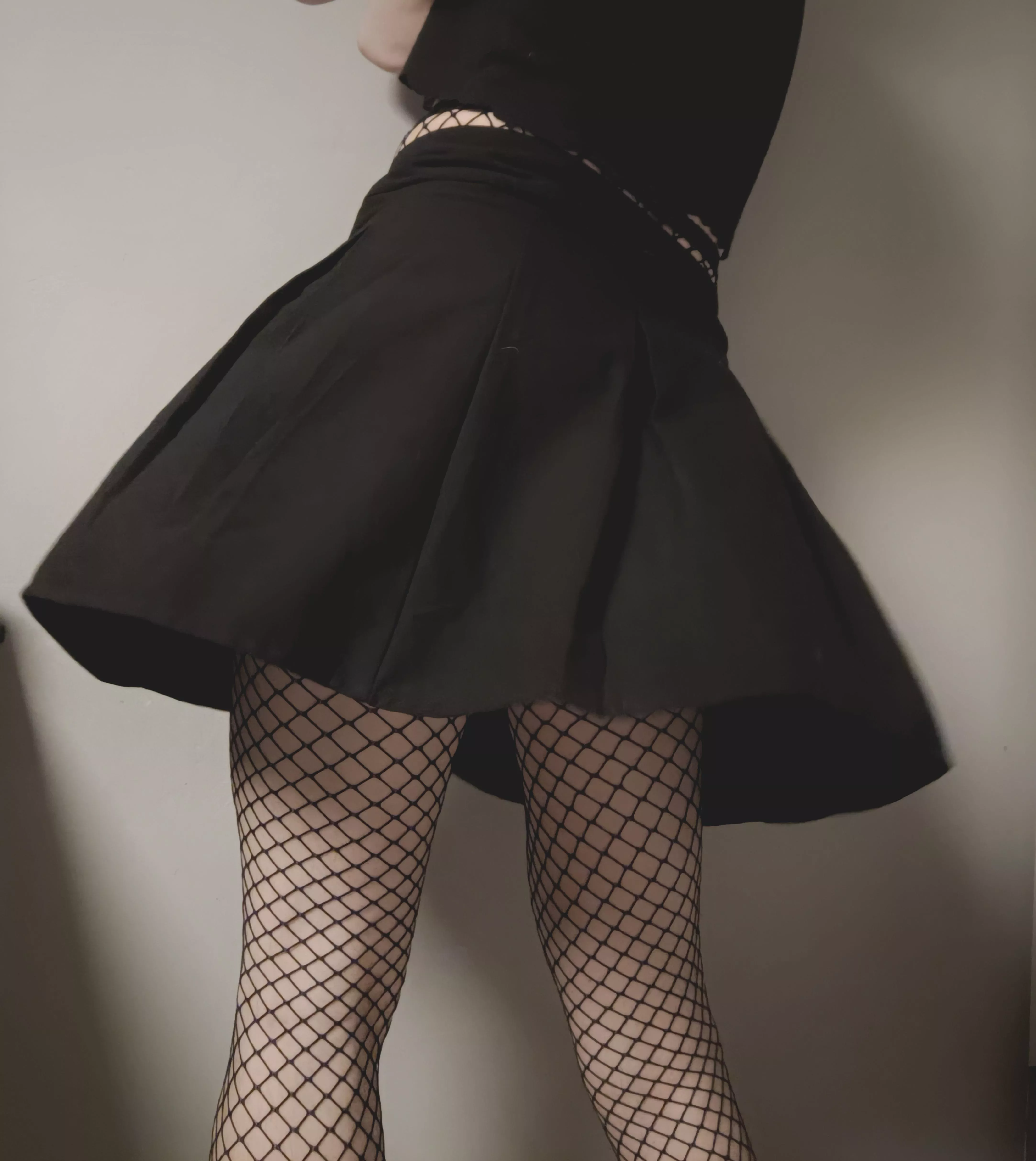 Wearing this skirt like a pro