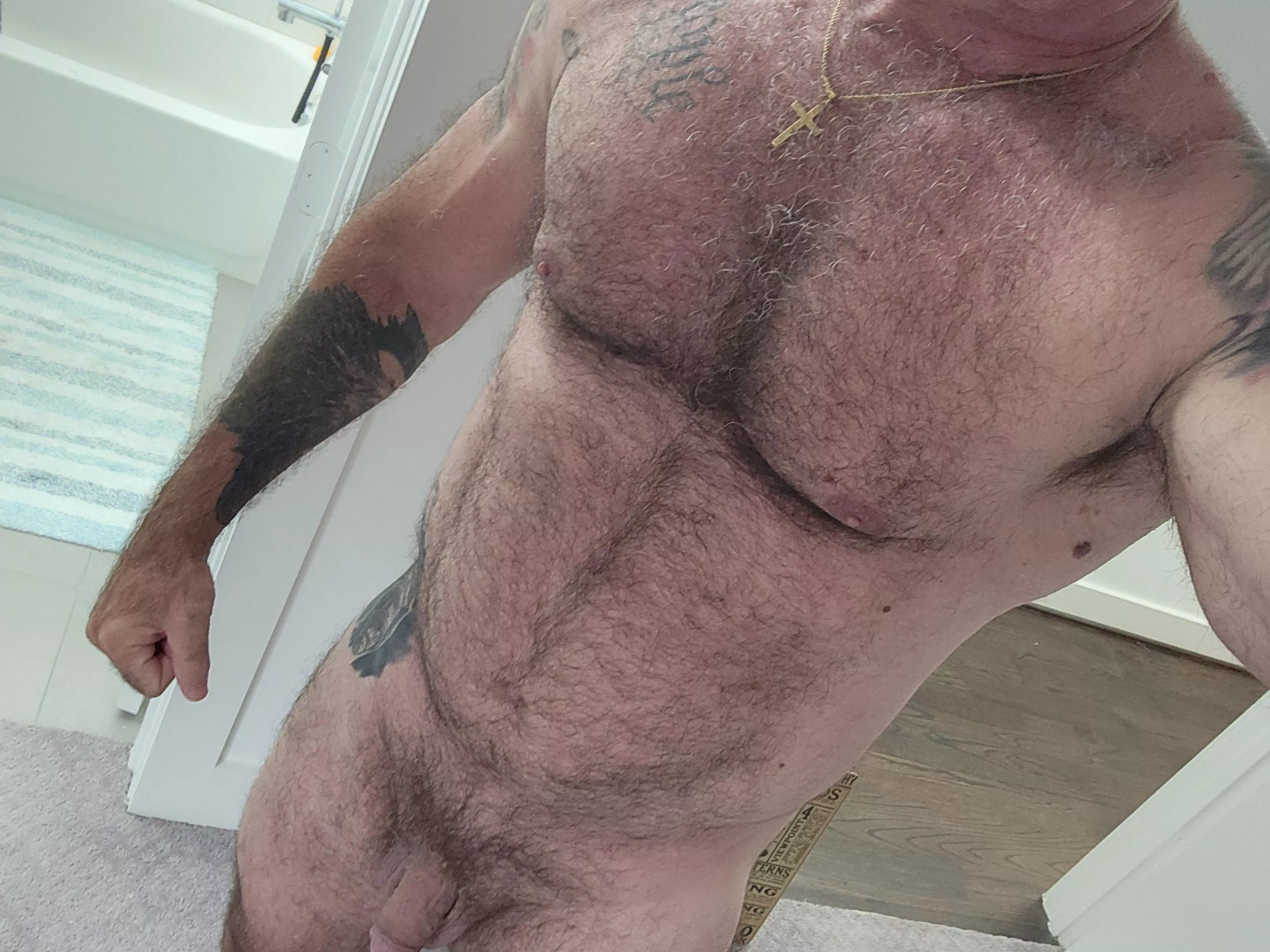 [50] and hairy post gym today
