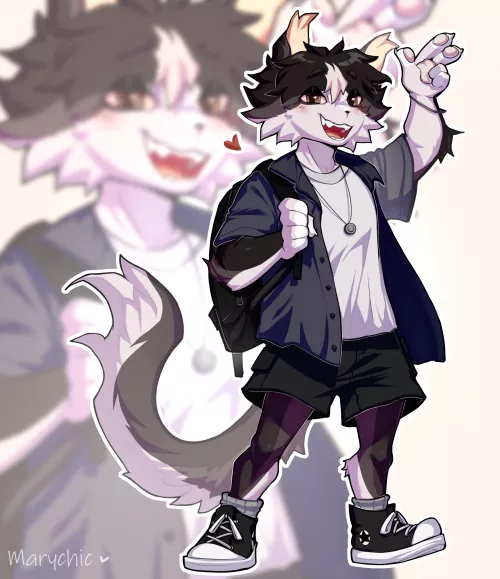 A cat on his way :D Commission done for discord user x3 (Art by me)