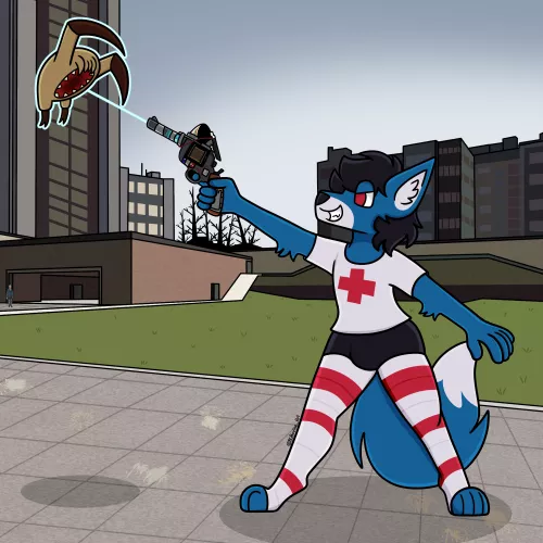 Art raffle prize from Twitter! Art by me!