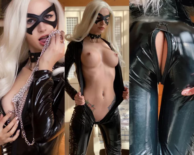 Black Cat from Marvel by Purple Bitch