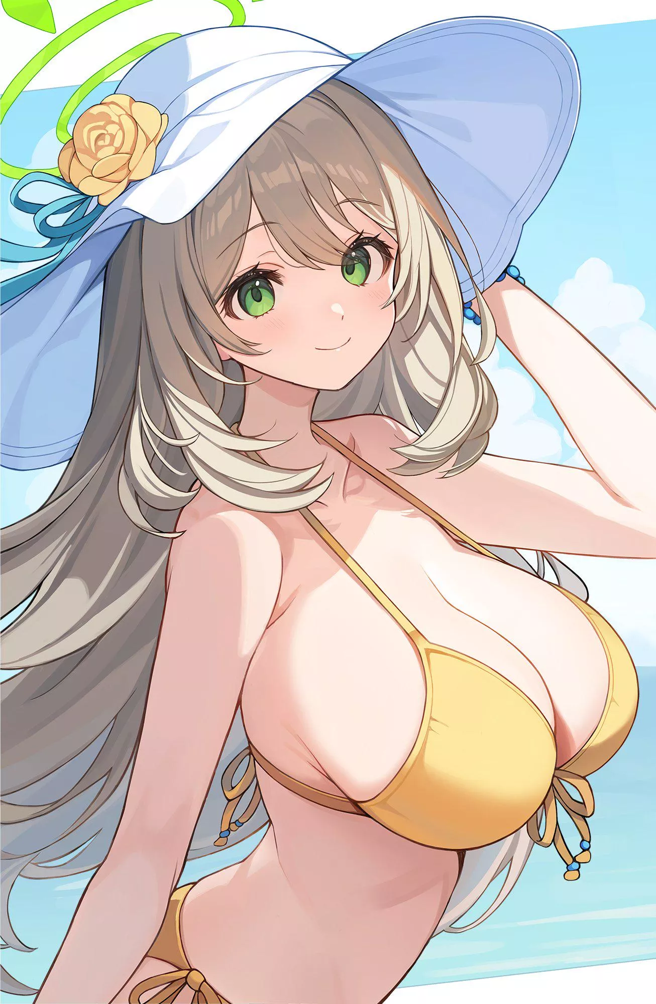 Busty swimsuit nonomi