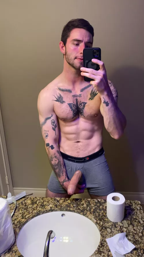 Can I bury this dick in your holes?