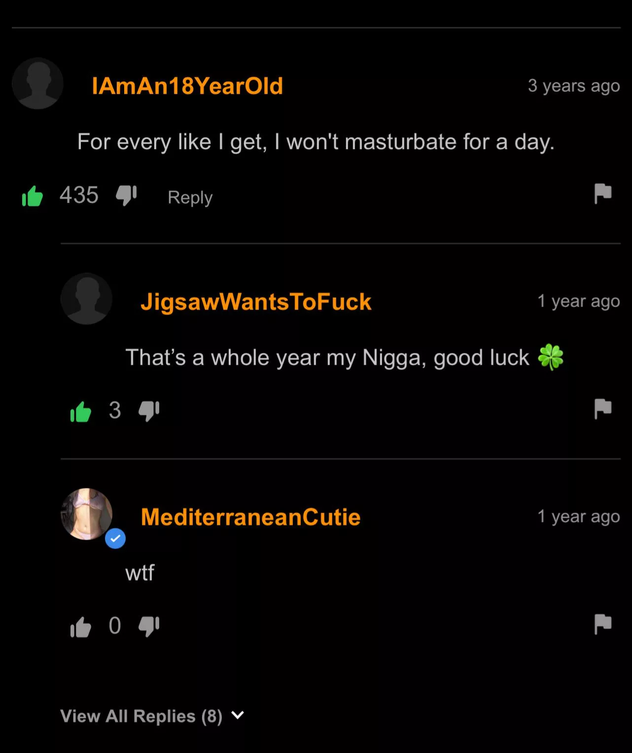 I have a feeling he didn’t keep his word