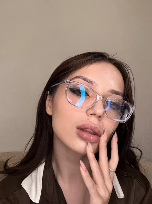 I told him to shoot his load on my face