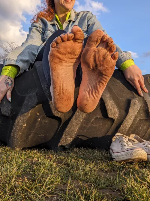 In Case You Needed Proof I Get Down & Dirty 😻