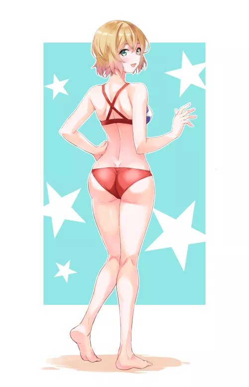 Nanami Mami Wearing Her Bikini (Rent A Girlfriend)