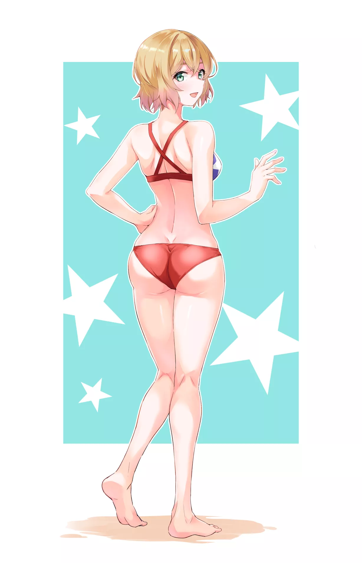 Nanami Mami Wearing Her Bikini (Rent A Girlfriend)