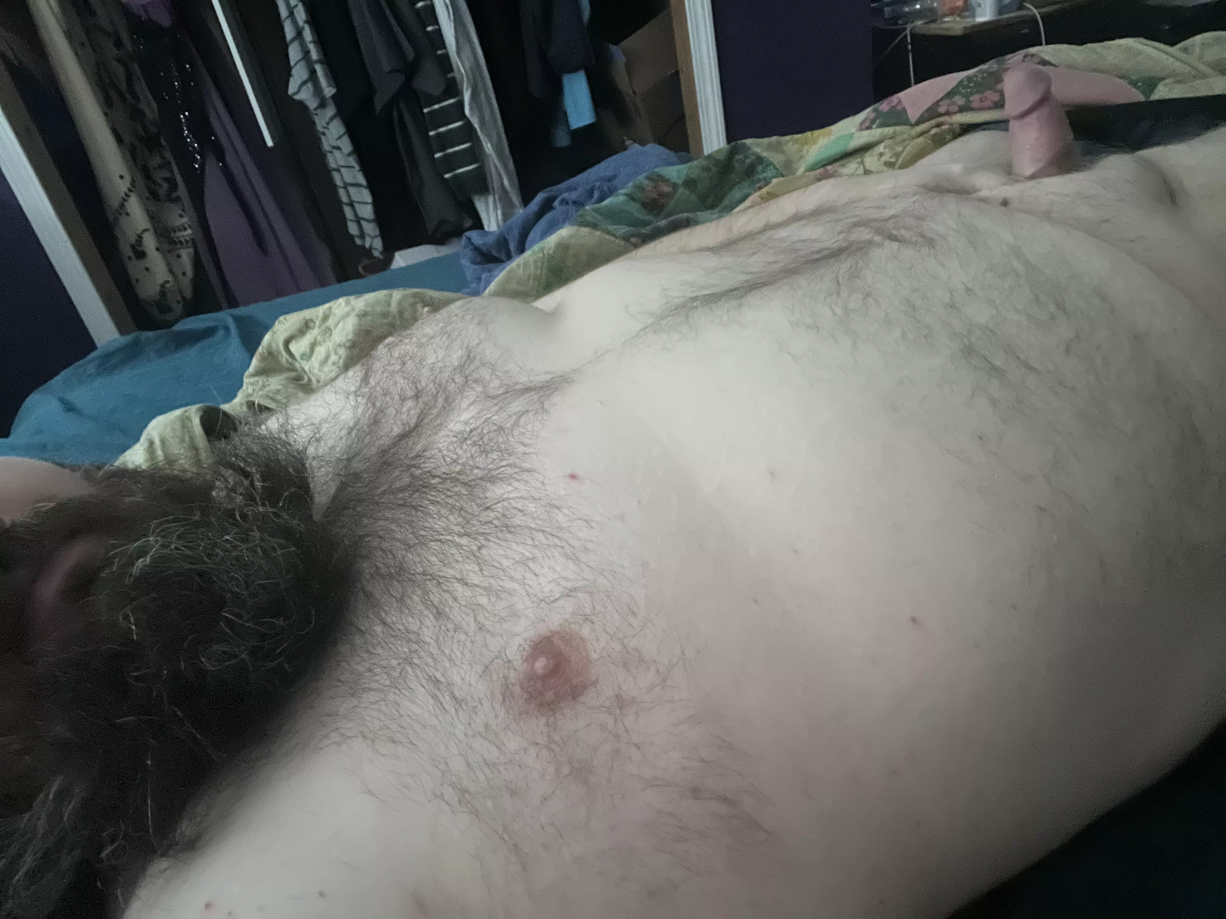 This bed is too comfy,  maybe you should join me. 