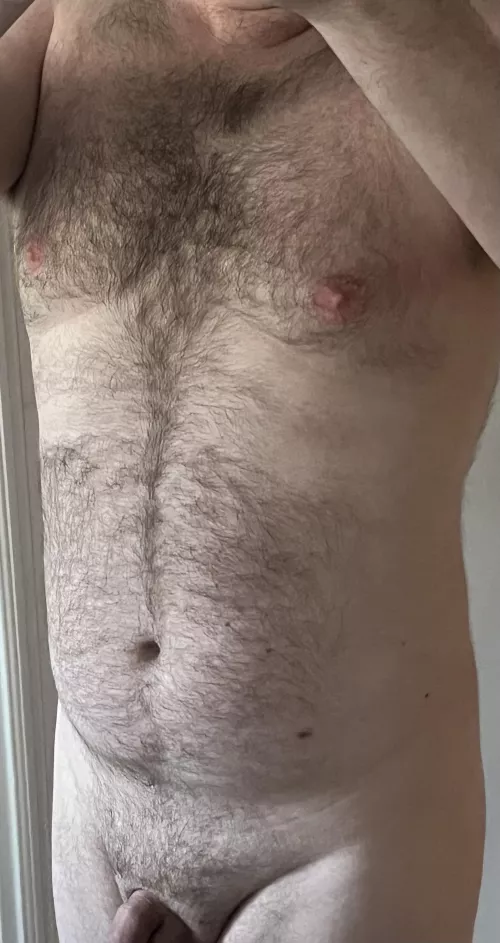 With hair like this, who needs clothes!