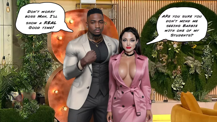 You don't want to watch Barbie. Good thing your wife is popular with her students!