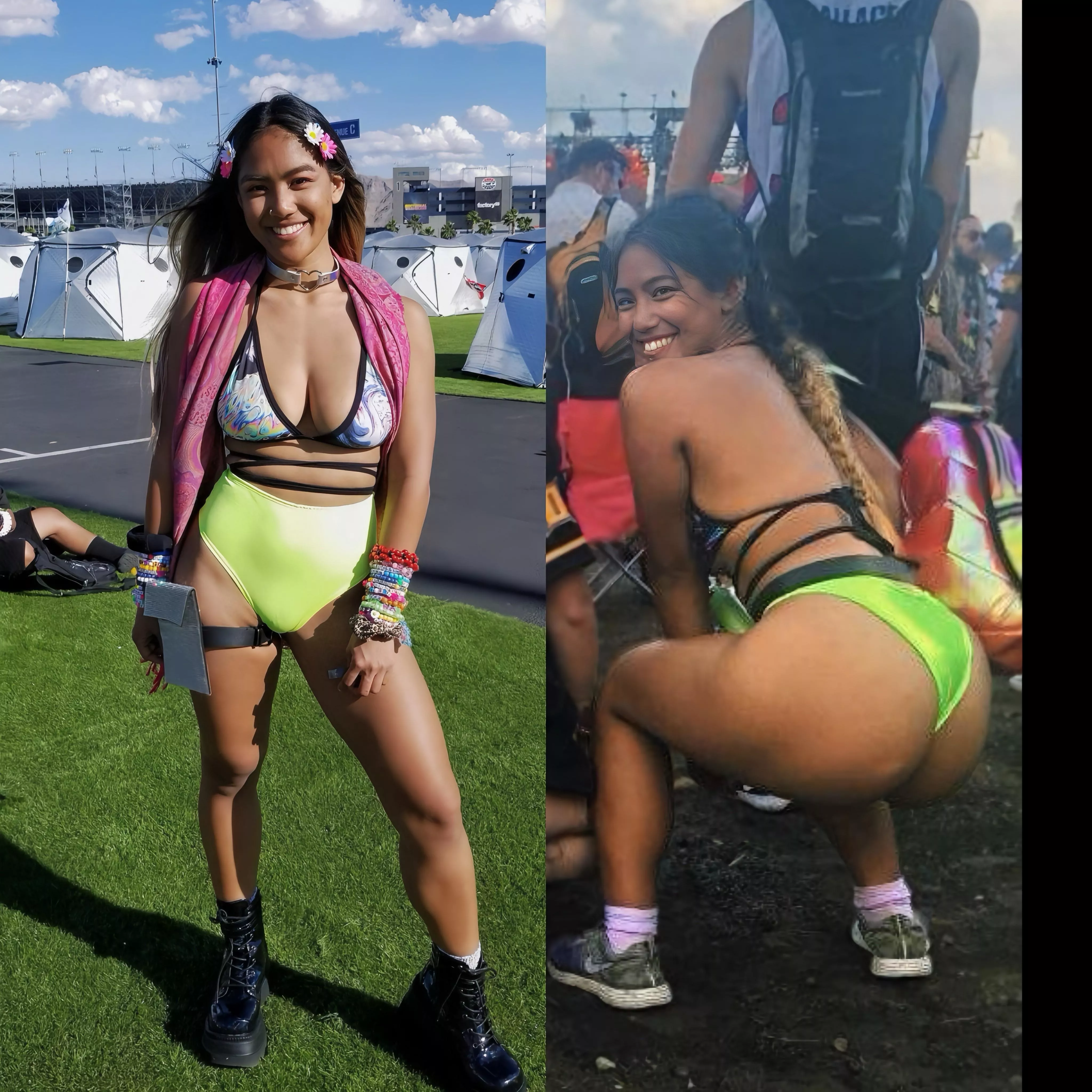 You get to blast your load on front or back. What you choosing? 💦